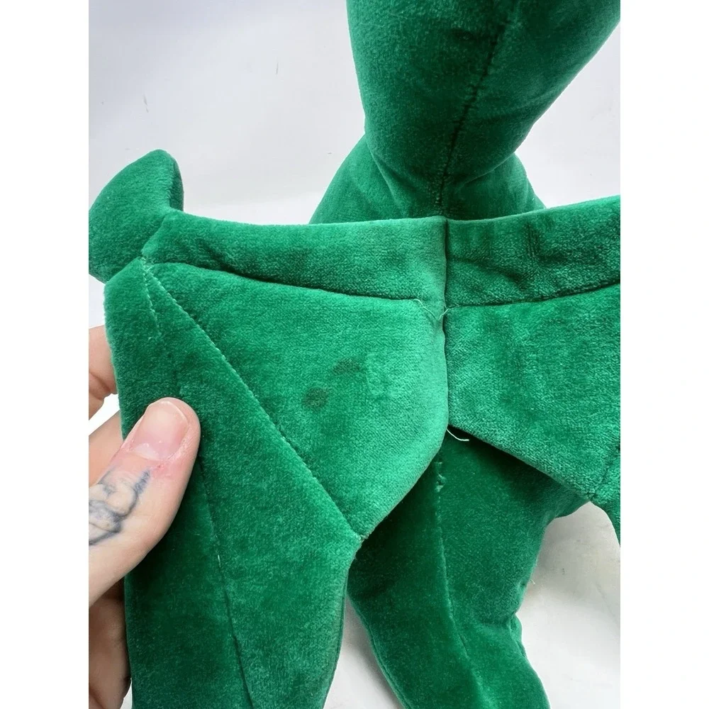 Vintage Manhattan Toy Co Green Pterodactyl Dinosaur Plush‎ 1993 10